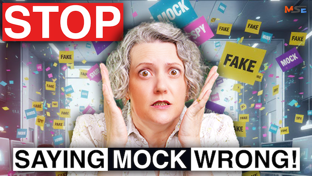 We Need to Stop Calling Everything a Mock